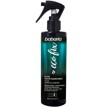 Лак для волосся сильної фіксації 0% газу Babaria Strong Hold Hairspray 0% Gas