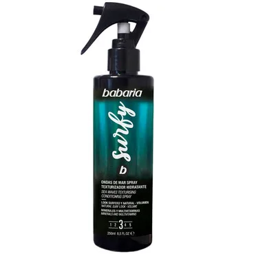 Зволожувальний спрей для волосся з ефектом морських хвиль Babaria Hair Spray With The Effect Of Sea Waves
