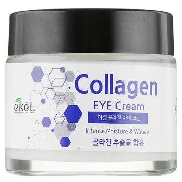 Крем-ліфтинг для контуру очей зволожуючий з колагеном Ekel Collagen Eye Cream