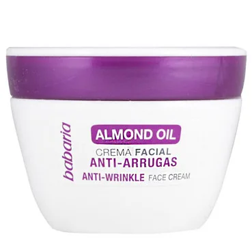 Крем для обличчя проти зморшок з мигдалевою олією Babaria Anti-Wrinkle Facial Cream