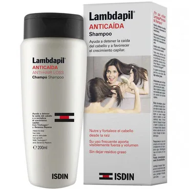 Шампунь проти випадіння волосся Isdin Anti-Hair Loss Lambdapil Shampoo
