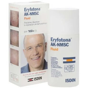 Флюїд сонцезахисний для обличчя Isdin Eryfotona АК-NMCS Fluid SPF100+