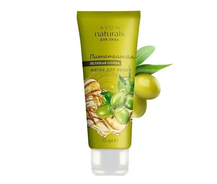Поживна маска для обличчя "Зелена масло" 75 мл AVON Naturals