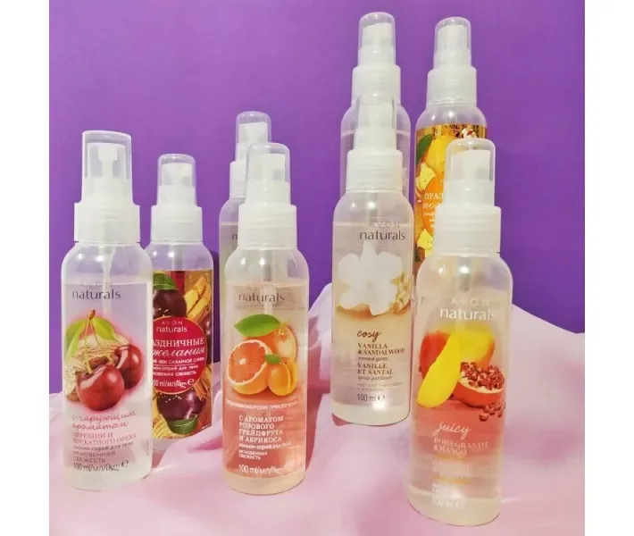 Лосьйон-спрей для тіла освіжаючий naturals 100 мл