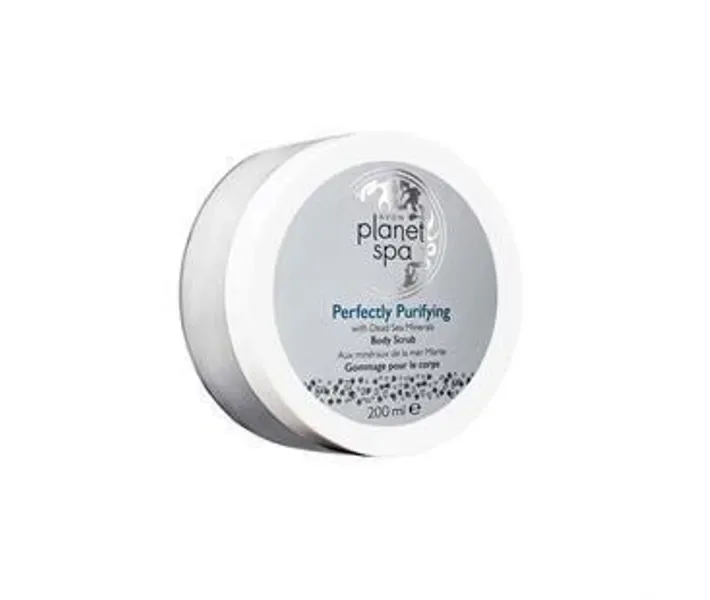 Скраб для тіла з мінералами Мертвого моря "Чудове очищення" 200 мл planet spa AVON