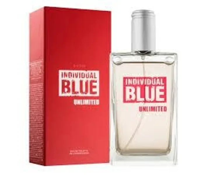Чоловіча туалетна вода "Individual Blue Unlimited" 100 мл AVON Індивідуальні блу червоний духи