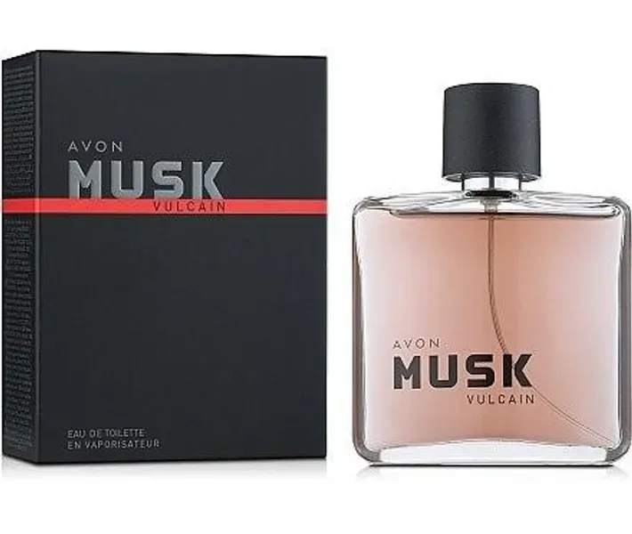 Чоловіча туалетна вода AVON Musk Vulcain 75 мл