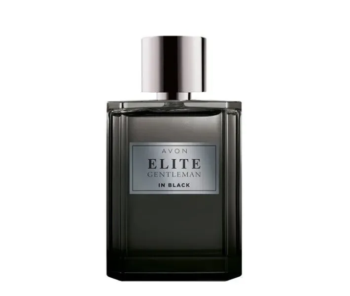 Чоловіча туалетна вода "Elite Gentleman In Black", 75 мл AVON Еліт джентльмен блек чорний духи