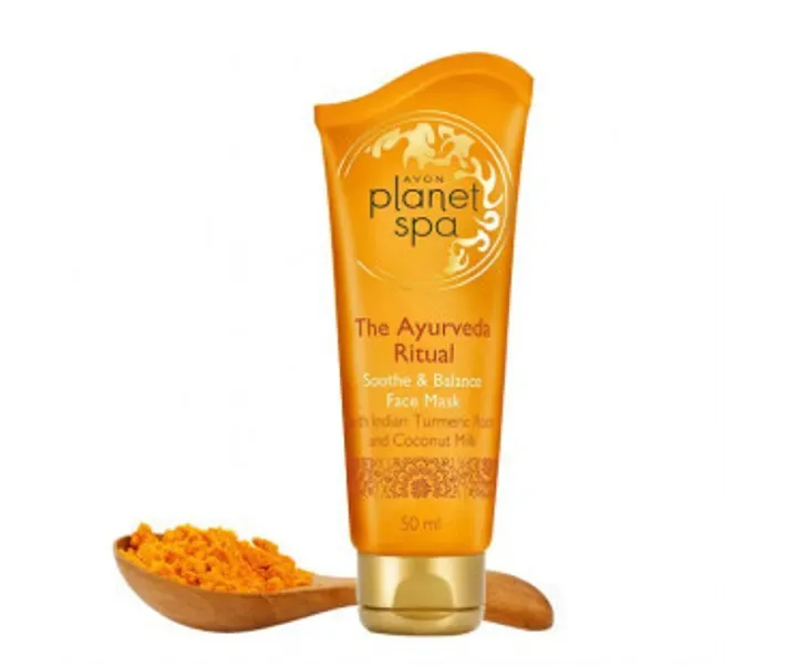 Розгладжуюча маска для обличчя "Ритуал Аюрведе" 50 мл Planet Spa AVON
