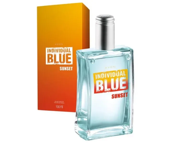 Чоловіча туалетна вода "Individual Blue Sunset" 100 мл AVON Індивідуальні блу сунсет духи