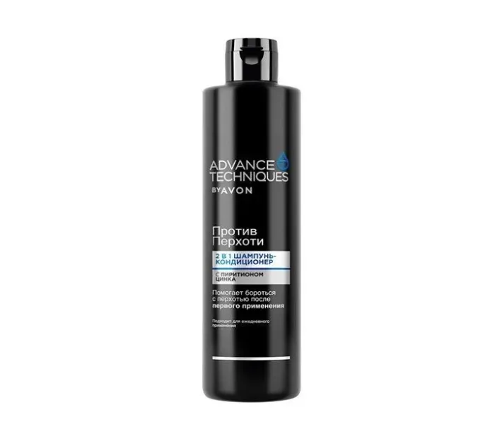 Шампунь-кондиціонер 2в1 400 мл проти лупи з пиритион цинку AVON Advance Techniques