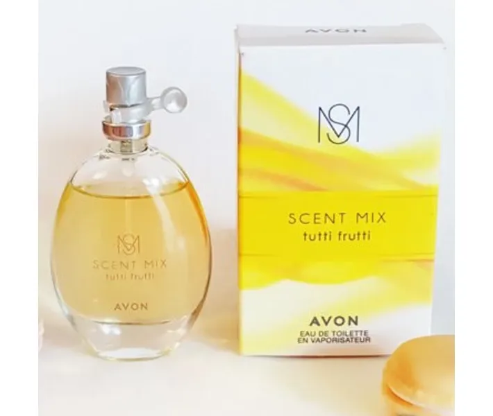 Жіноча туалетна вода "Scent Mix Tutti Frutti" 30 мл AVON Скент тут і фрути духи