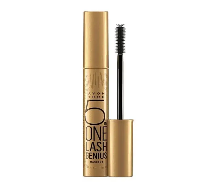 Об'ємна туш для вій 5 в 1 True 5 in One Lash Genius Mascara AVON