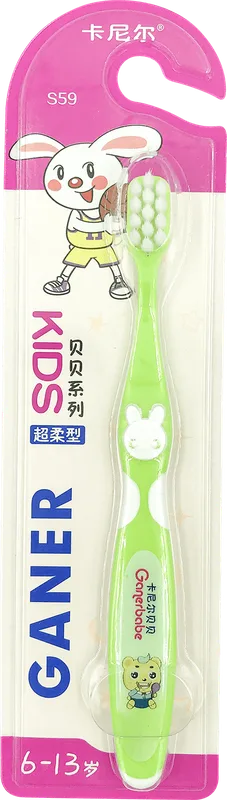 Щітка зубна дитяча GANER Kids Smiles (S59), 1 шт