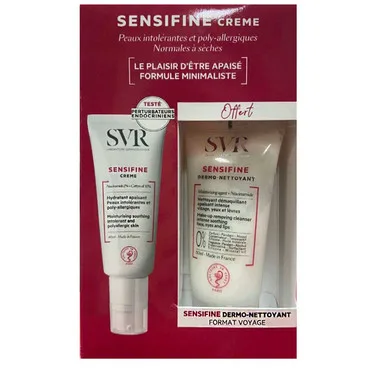 Сенсіфін набір для сухої чутливої шкіри SVR Sensifine Set (cr/40ml + cr/gel/50ml)