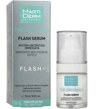 Сироватка для обличчя миттєвої дії MartiDerm The Originals Flash Serum Immediate Anti-Fatigue Effect