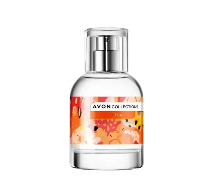 Жіноча туалетна вода "Powerful Flowers Lila" AVON collections для неї 50 мл AVON Лілія духи Ейво