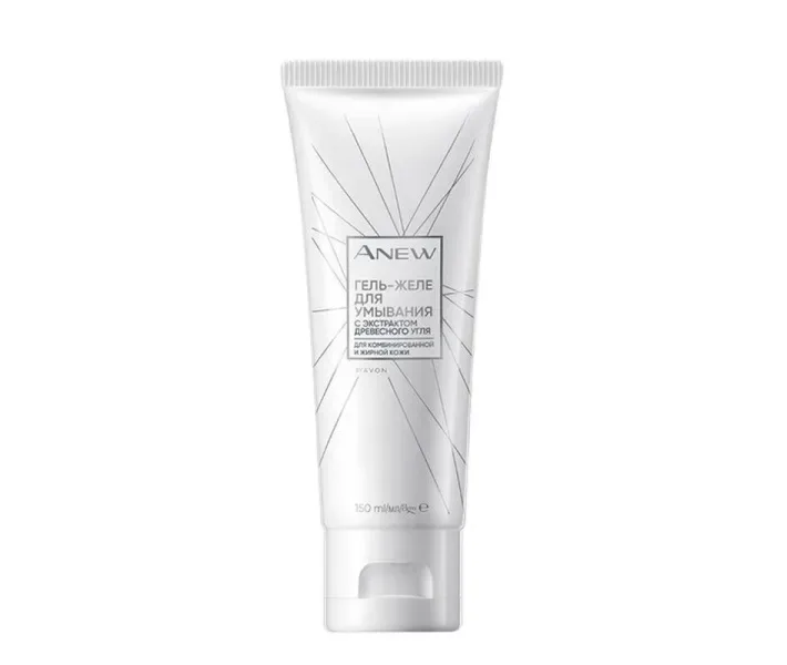 Гель-желе для вмивання з екстрактом деревного вугілля 150 мл AVON ANEW