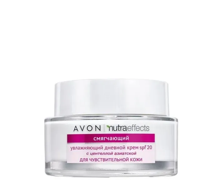 Зволожуючий денний крем для обличчя SPF 20 "Смягчающий" nutraeffects AVON