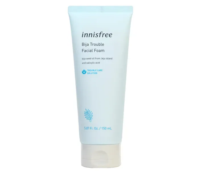 Піна для вмивання 150мл INNISFREE Bija Trouble Facial Foam