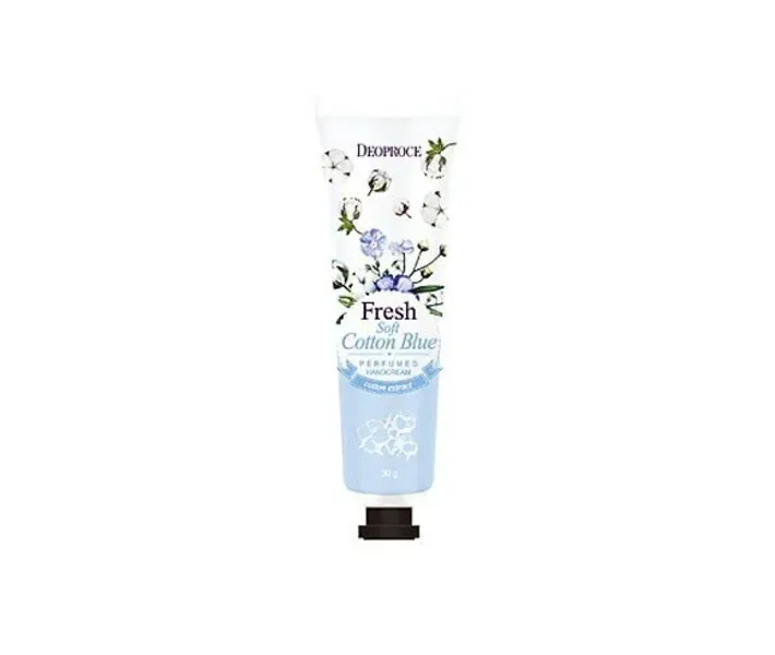 Крем для рук DEOPROCE Soft Cotton Blue Perfumed Hand Cream