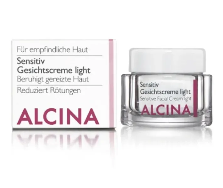 Крем для обличчя ALCINA Sensitive Facial Cream light для чутливої шкіри 50мл