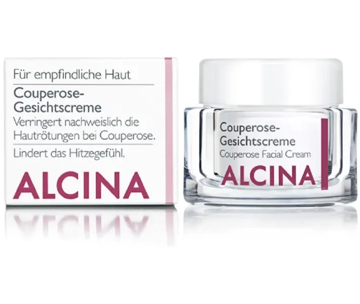 Крем для обличчя ALCINA Couperose Cream для куперозної, чутливої ​​шкіри обличчя 50мл