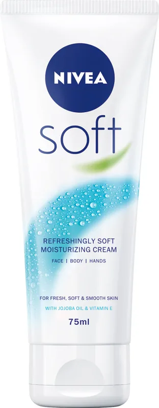 Крем для тіла NIVEA Soft Освіжаючий та зволожувальний 75 мл