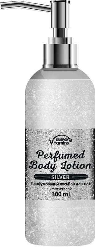 Лосьйон для тіла Energy Vitamins Silver парфумований 300 мл