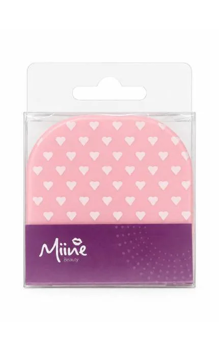 Люстерко косметичне Miine білі серця 1 шт