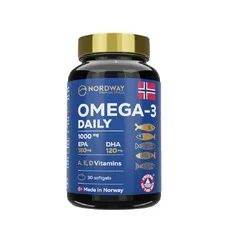 NORDWAY Daily OMEGA-3 1000мг капс. №30