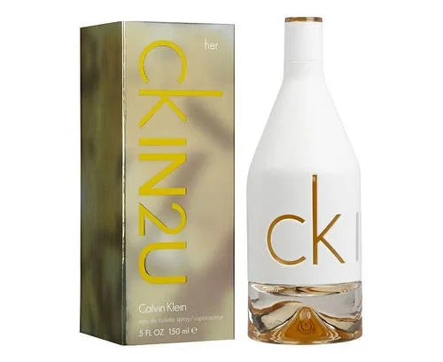 Парфуми Сk Calvin Klein IN2U Her 150 мл оригінал, денні жіночі парфуми з квітково цитрусовим ароматом
