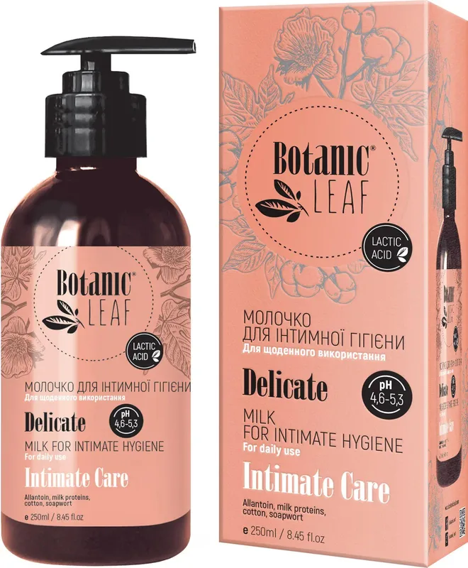Молочко для інтимної гігієни Botanic Leaf Delicate 250 мл (17809)