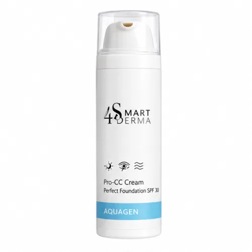 Зволожуючий тонуючий СС крем SPF 30 - Smart4Derma Pro CC Cream SPF 30