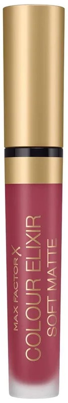 Помада для губ MAX FACTOR Color Elixir Soft Matte Lipstick рідка матова відтінок 035 Faded Red 4 мл