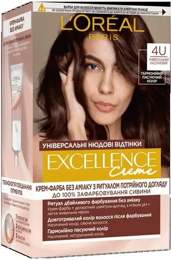 Стійка крем-фарба для волосся L'Oreal Paris Excellence Crème Universal Nudes