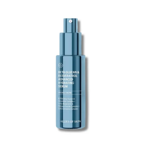 Allies of Skin Beta Glucan & Resveratrol Advanced Hydrating Serum – сироватка зволожуюча з бета-глюканом 30 мл.