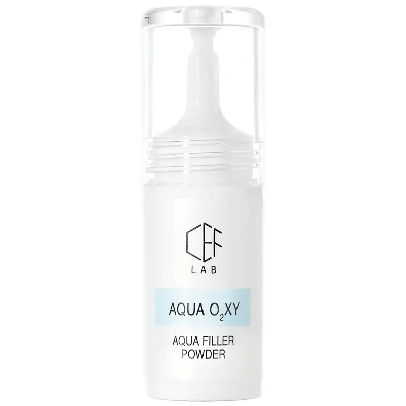 Зволожувальна пудра-есенція з вітаміном C CEF Lab Aqua O2XY Aqua Filler Powder