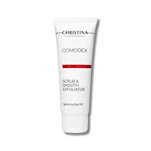 Вирівнюючий скраб-ексфоліатор для обличчя - Christina Comodex Scrub and Smooth Exfoliator 350ml