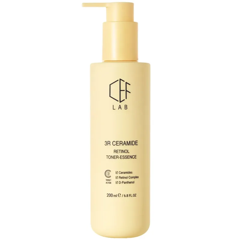 Антиоксидантний тонер-есенція з ретинолом CEF Lab 3R Ceramide Retinol Toner Essention