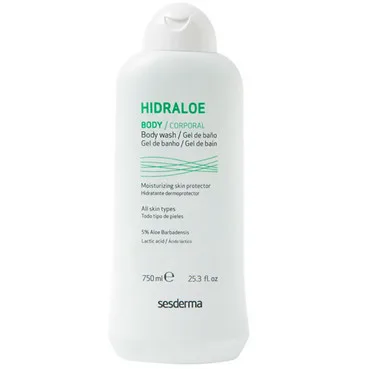 Гель для душу для всіх типів шкіри SesDerma Hidraloe Body Wash Gel