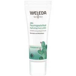 Зволожуючий флюїд для обличчя 24 години "Кактус Опунція" Weleda Prickly Pear Cactus 24h Hydrating Face Lotion
