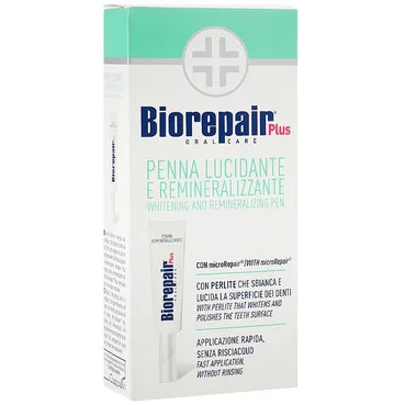 Ремінералізуючий та відбілюючий олівець для зубів Biorepair Plus Whitening And Remineralizing Pen