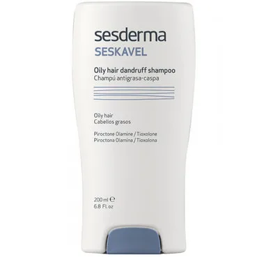 Шампунь проти лупи для жирної шкіри голови SesDerma Seskavel Oily Hair Dandruff Control Shampoo