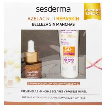 Набір для обличчя SesDerma Azelac Ru + Repaskin SPF50 (sun/cr/50ml + ser/30ml)