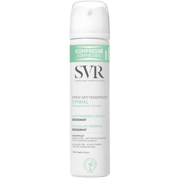 Спіріаль спрей дезодорант антиперспірант SVR Spirial Spray Anti-Transpirant