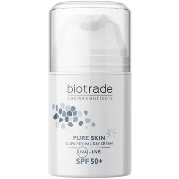 Крем денний ревіталізуючий проти перших ознак старіння SPF 50+Biotrade Pure Skin Glow Revival Day Cream SPF 50+