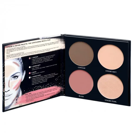 BeYu Strobe & Define Palette - Набір для контурінга