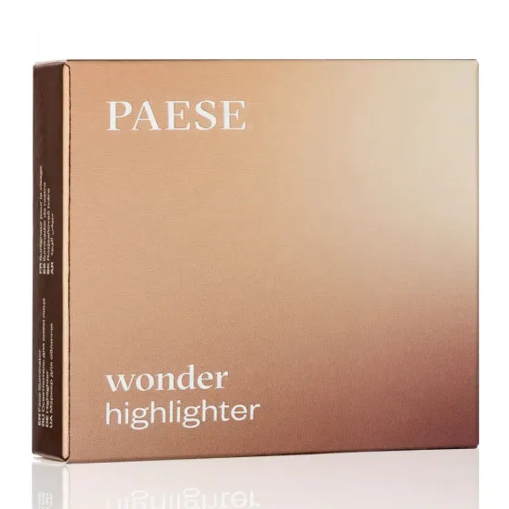 Paese Wonder Highlighter Champagne - Компактний хайлайтер для обличчя та тіла