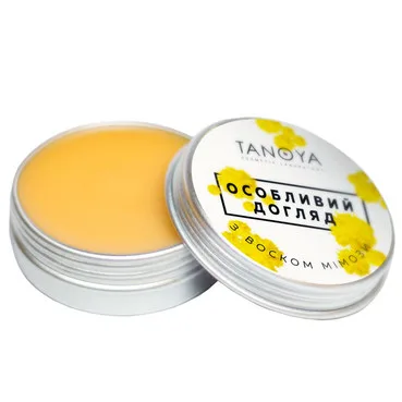 Бальзам особливий догляд з воском мімози Tanoya Парафинотерапия